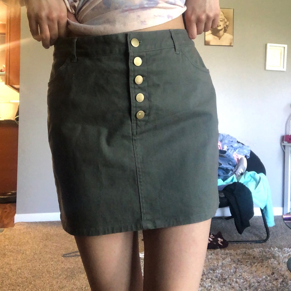 Hunter Green Skirt!!